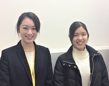 川越陽菜さんと鳥居先生