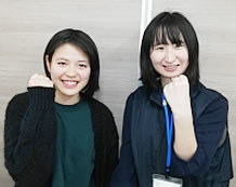 青柳智子さんと丸野先生