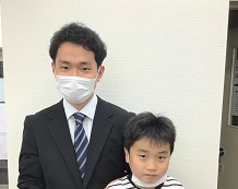 永友佑旺さんと神藤先生