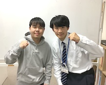 加藤真海くんと緒方先生