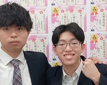高柳 奏汰さんと宮﨑先生