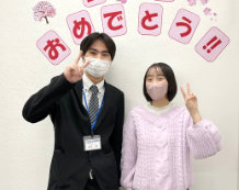 正田瑠奈さんと新谷先生