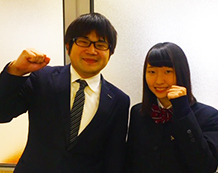三輪さんと前田教室長