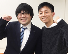 河原くんと前田教室長