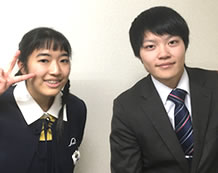 小堀咲楽さんと中村裕一先生