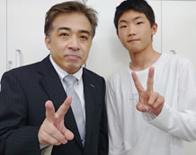 宝藏 隼さんと教室長