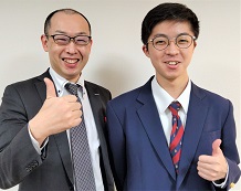 山村優介くんと玉村教室長