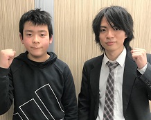 片桐大幹さんと前川先生