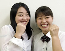 念願の第一志望の大学にAO入試で合格した横岡さん
