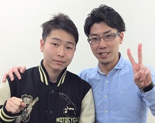 藤代龍くんと大野先生