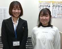 金子陽香さんと飯塚先生