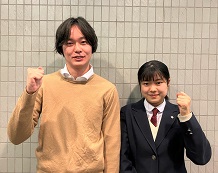  中川さんと奥山先生