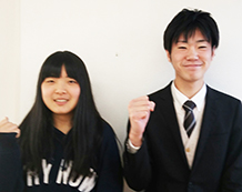 上杉鮎香さんと宮本先生