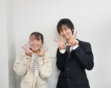 永森 采那さんと山口先生