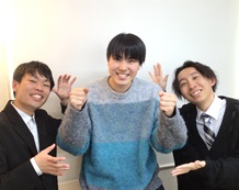 泉先生と中村さんと熊木先生