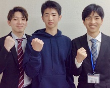 河原崎真汰くん(品野中)佐々木先生・柳生先生