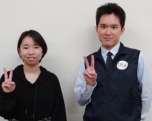 玲奈さんと鈴木先生