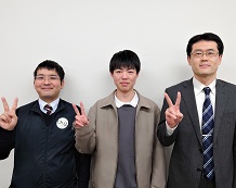 右京くんと浅井先生と大谷先生