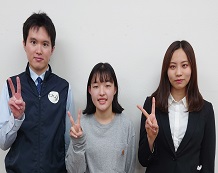 杏理さんと鈴木先生と水野先生