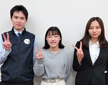 杏理さんと鈴木先生と水野先生