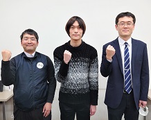 慧一くんと浅井先生と大谷先生
