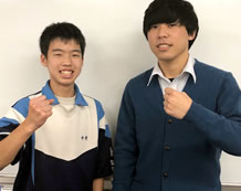 中村颯くんと西川先生