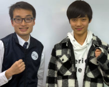 福島先生と中山くん