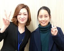 教室長と石松瑠美菜さん