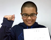 文教中学校αコース合格!市川開くん!