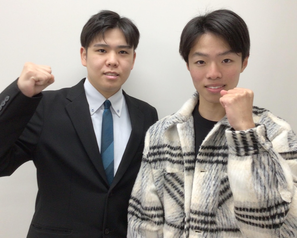 松井杏将くんと土野先生