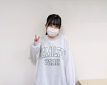 中学3年生 浜木心結さん