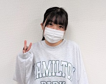 中学3年生 浜木心結さん