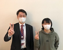 <b>梅田美和さん</b>(とわの森三愛高校)