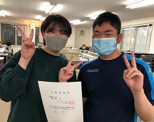 中川先生と菅野勇吹さん