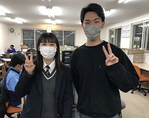齋藤さんと舟山先生