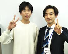 池上 遥人くん・渡邊 翔大先生