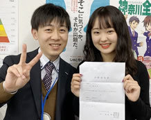 佐藤(裕)教室長、内藤さん