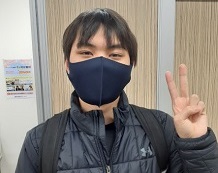見事 第一志望に合格した森園くん