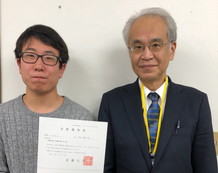 川岡海翔くんと松岡先生