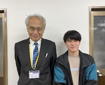 前田虹太くんと松岡先生