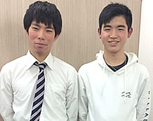 第一志望合格!担当の先生と。