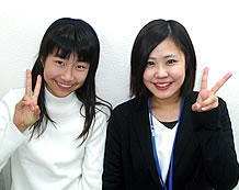 多井 心優さんと南先生