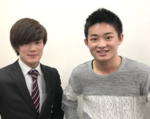 串領馬くんと中坊先生