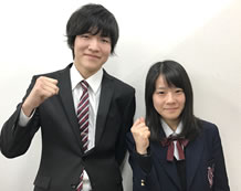 平口美緒さんと北村先生