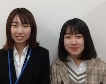 河野凜々さんと原納成美先生