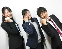 桑原さんと岡村先生と井上教室長