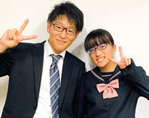 黌農さんと横山先生
