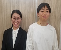 生徒本人と担当の垰口先生