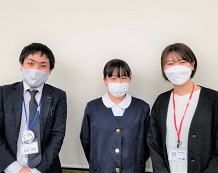 松野教室長 Kさん 古比谷先生