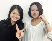 古賀華季さんと板山先生